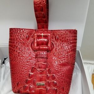 NWT Brahmin Faith Pouchette - Lava